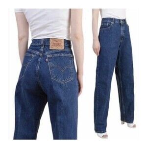 Vintage Levi's 560 Loose Fit Straight Leg Women's HighRise Jeans Sz 12M USA Made